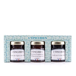 L’Epicurien Trio Rund um Käse Feige, Schwarze Kirsche & Paprika Produktbild