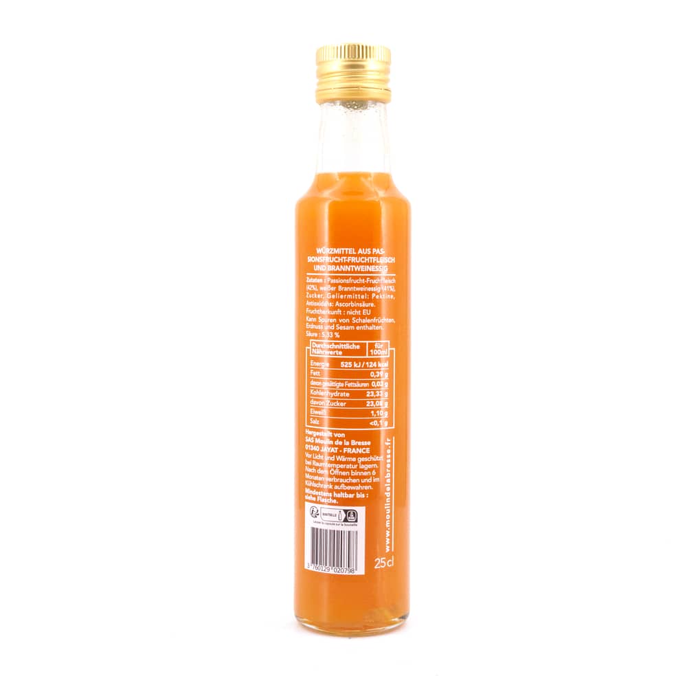 Libeluile Passionsfrüchteessig 0,250 Liter Produktbild