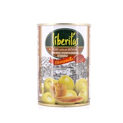 Liberitas Grüne Oliven gefüllt mit Anchovis 280g Produktbild