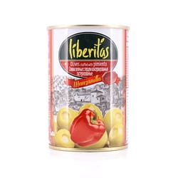 Liberitas Grüne Oliven gefüllt mit rotem Paprika 280g Produktbild