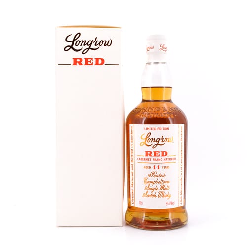 Longrow Red 11 Jahre Cabernet Franc Casks Release 2018 0,70 Liter/ 55.9% vol Produktbild
