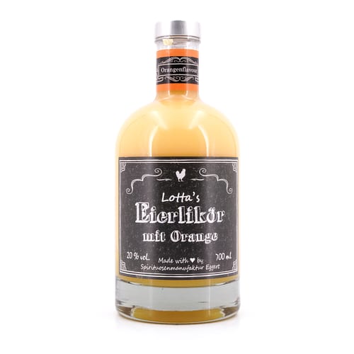 Lottas Eierlikör mit Orange 0,70 Liter/ 20.0% vol Produktbild