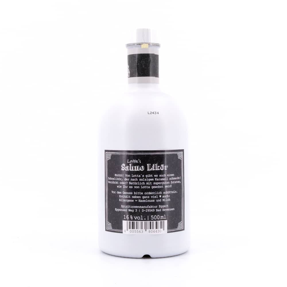 Lottas Sahne Likör Salziges Karamell 0,50 Liter/ 16.0% vol Produktbild