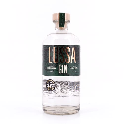 Lussa Gin An Aventure in Gin From The Wildernes of The Isel of Jura 0,70 Liter/ 42.0% vol Produktbild