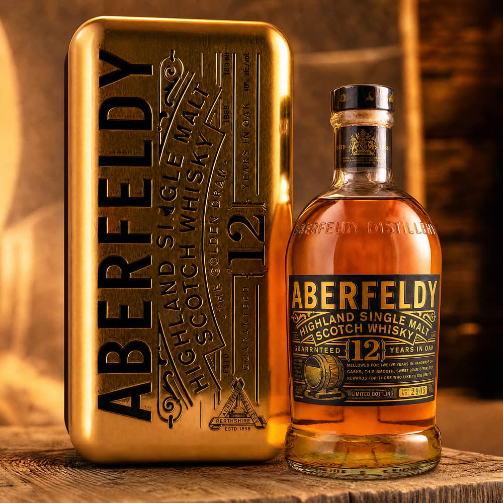 Aberfeldy 12 Jahre Gold Bar Edition 0,70 Liter/ 40.0% vol Produktbild
