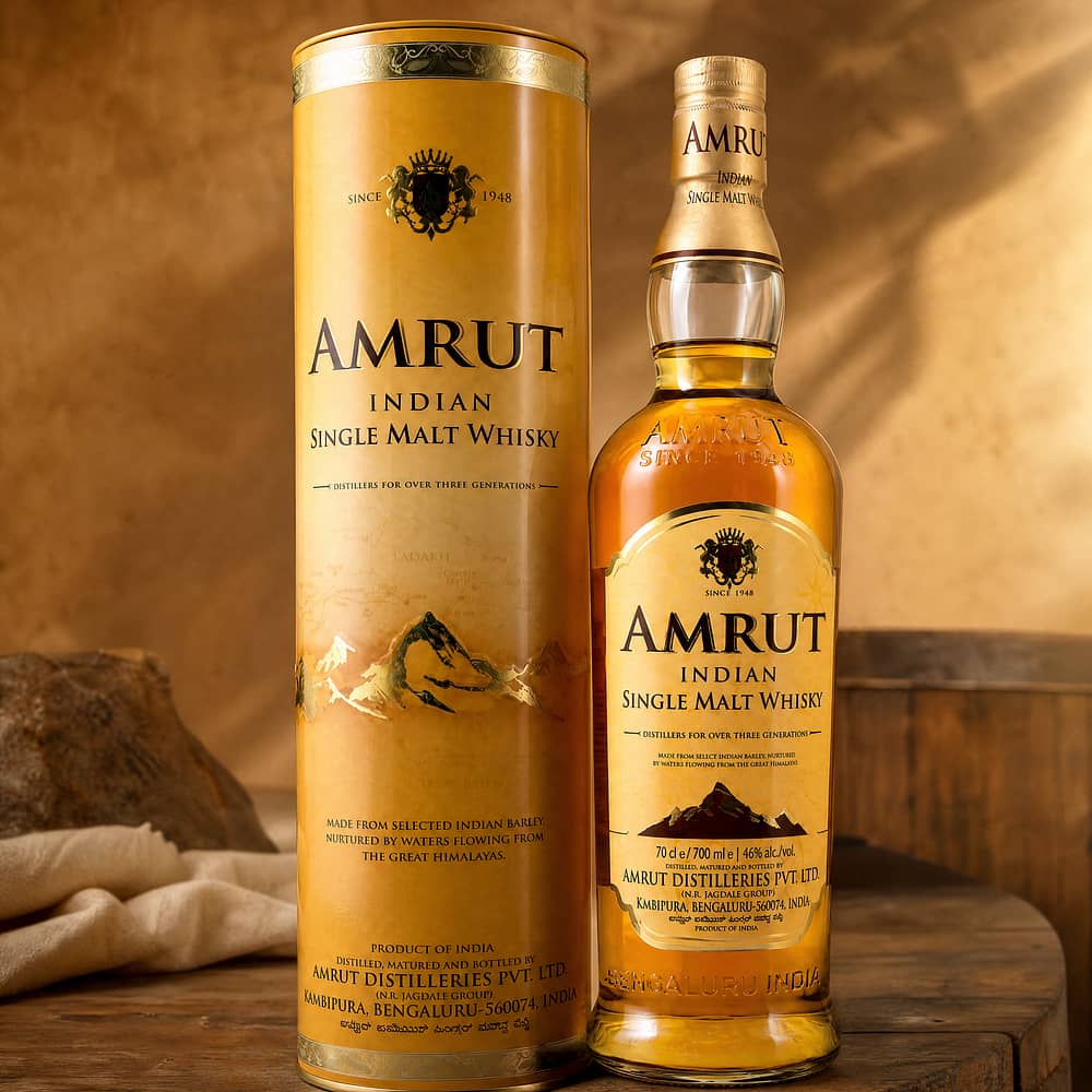 Amrut Single Malt 0,70 Liter/ 46.0% vol Produktbild