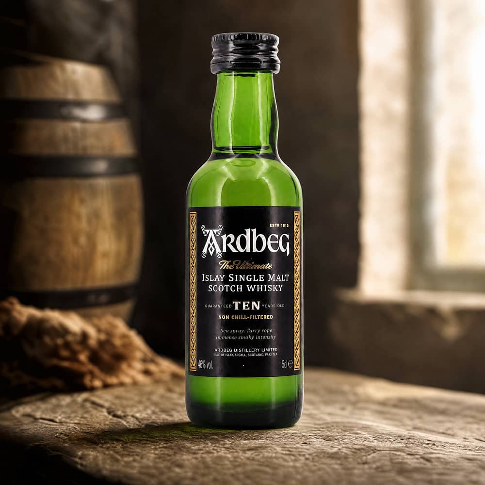 Ardbeg TEN 10 Jahre Miniatur 0,050 Liter/ 46.0% vol Produktbild