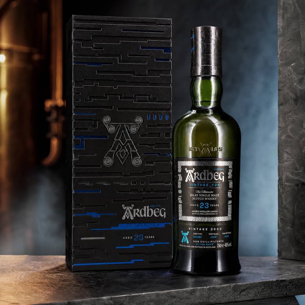 Ardbeg Vintage Y2K 2000/2023 23 Jahre Sherry Cask 0,70 Liter/ 46.0% vol Produktbild