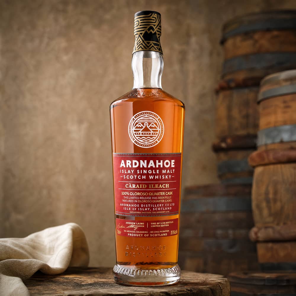 Ardnahoe Càraid Ìleach Oloroso Quarter Cask Edition 2025 0,70 Liter/ 50.0% vol Produktbild