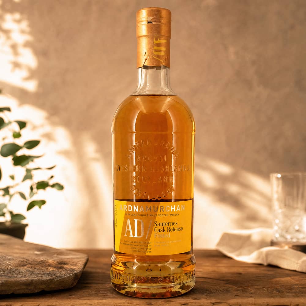 Ardnamurchan AD/Sauternes Release Peated 0,70 Liter/ 50.0% vol Produktbild