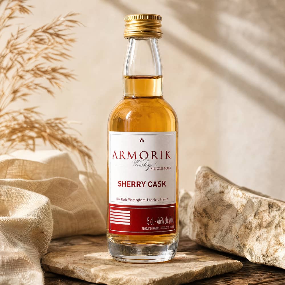Armorik Sherry Cask Miniatur 0,050 Liter/ 46.0% vol Produktbild