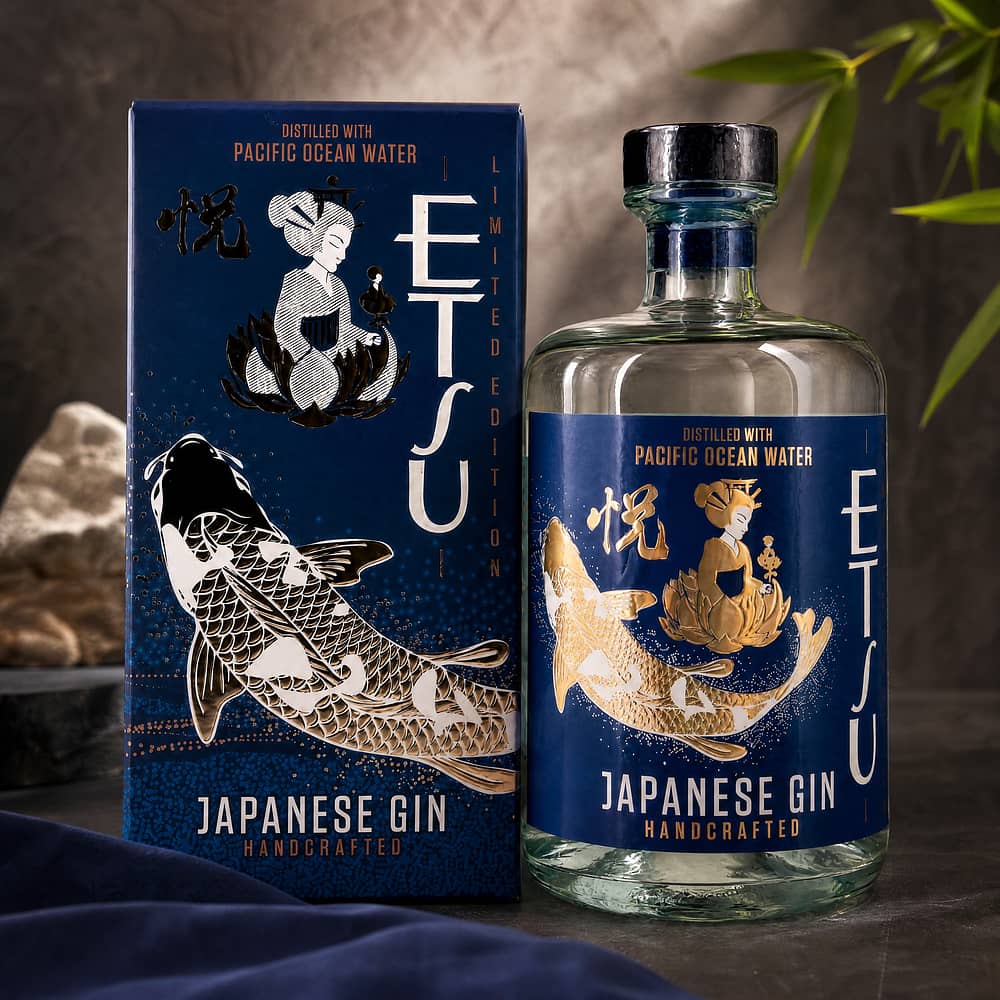 Asahikawa Distillery Etsu Ocean Water Gin 0,70 Liter/ 45.0% vol Produktbild