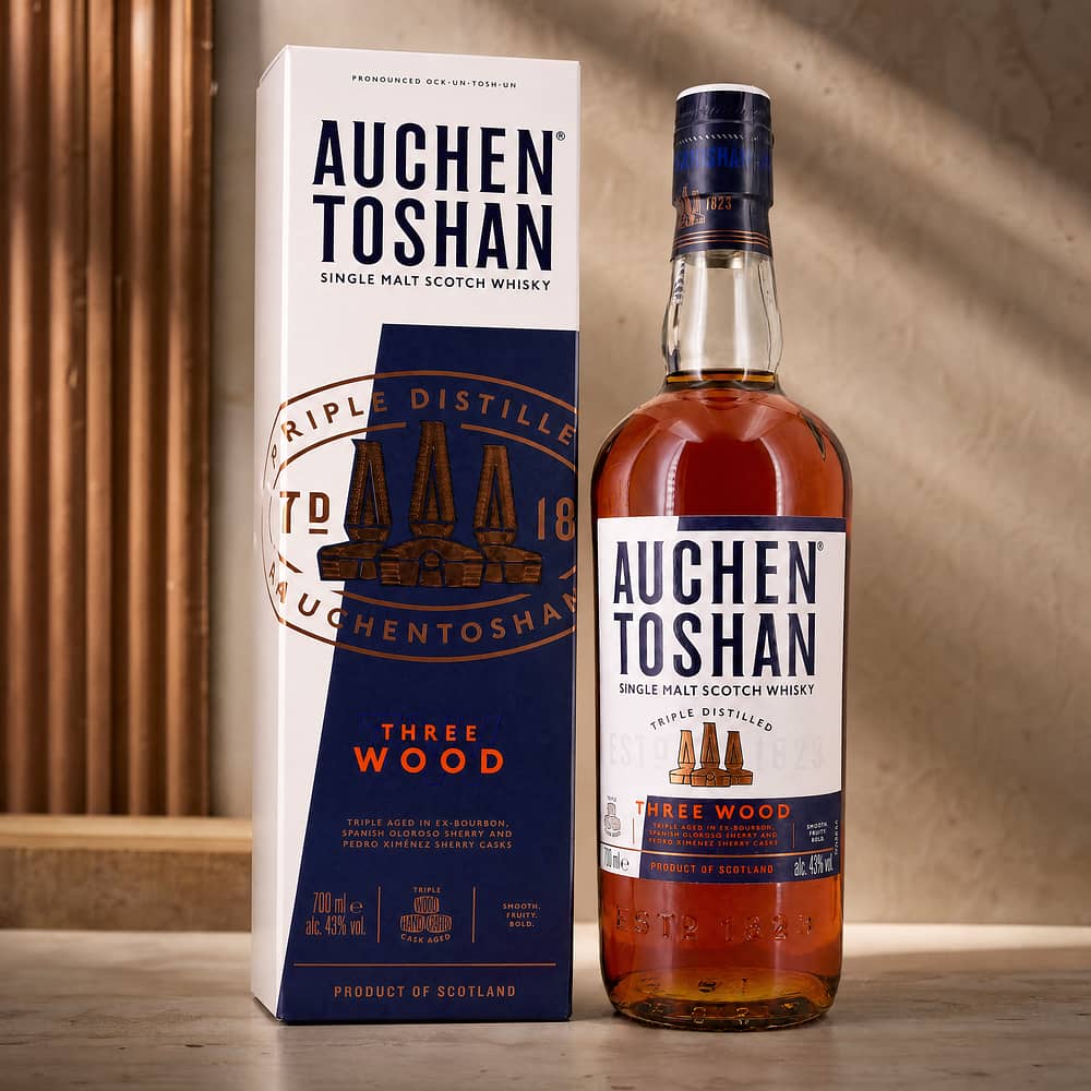 Auchentoshan Three Wood 0,70 Liter/ 43.0% vol Produktbild