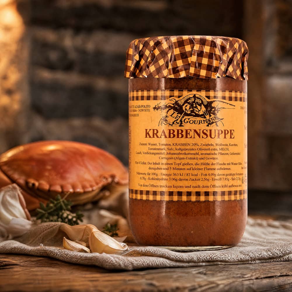 Azaïs-Polito Krabbensuppe 0,720 Liter Produktbild