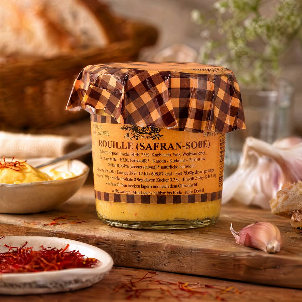 Azaïs-Polito Rouille Safran-Soße Mayonnaise mit Safran 85 Gramm Produktbild