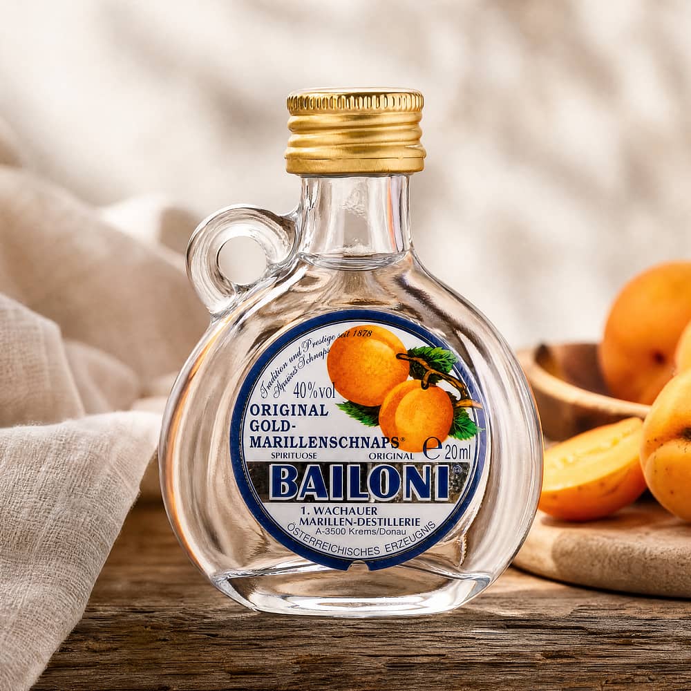 Bailoni Gold-Marillenschnaps 0,020 Liter/ 40.0% vol Produktbild
