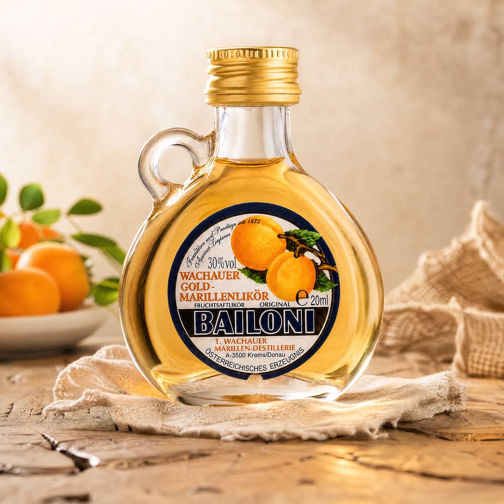 Bailoni Wachauer Gold-Marillenlikör 0,020 Liter/ 30.0% vol Produktbild