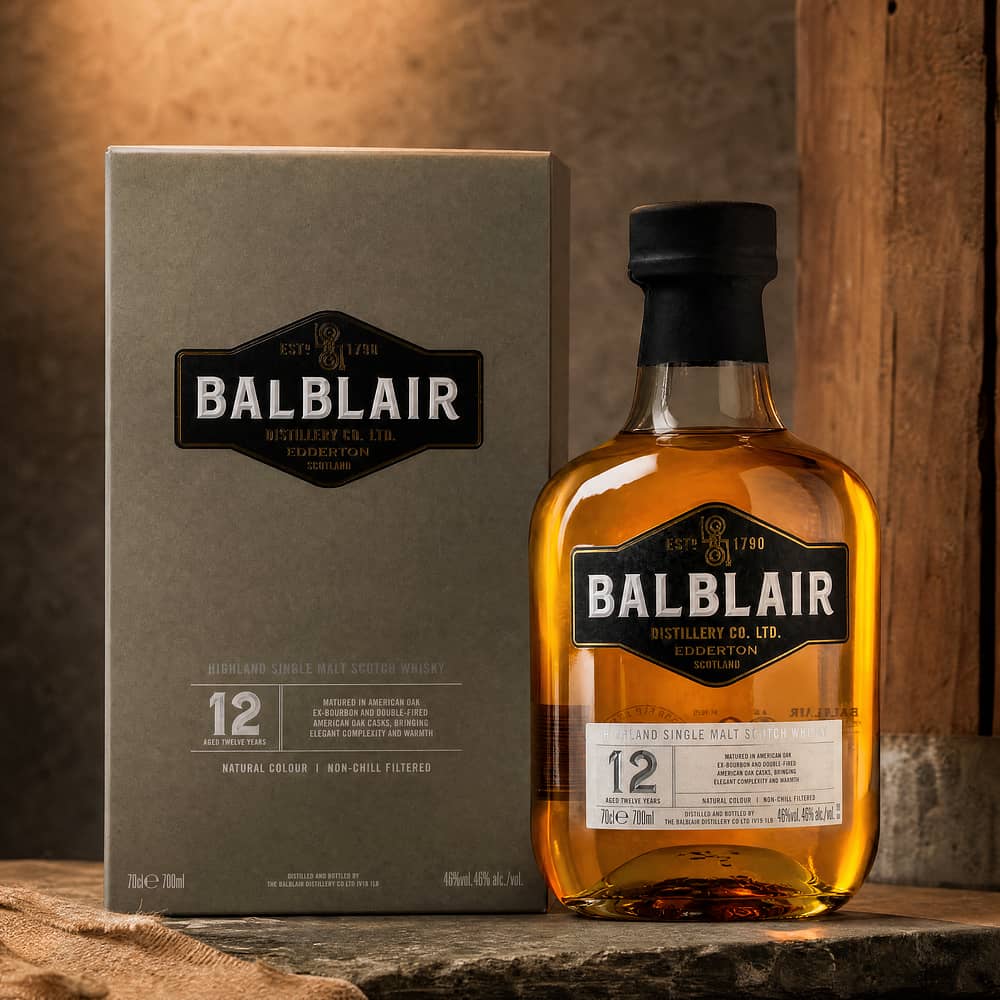 Balblair 12 Jahre 0,70 Liter/ 46.0% vol Produktbild