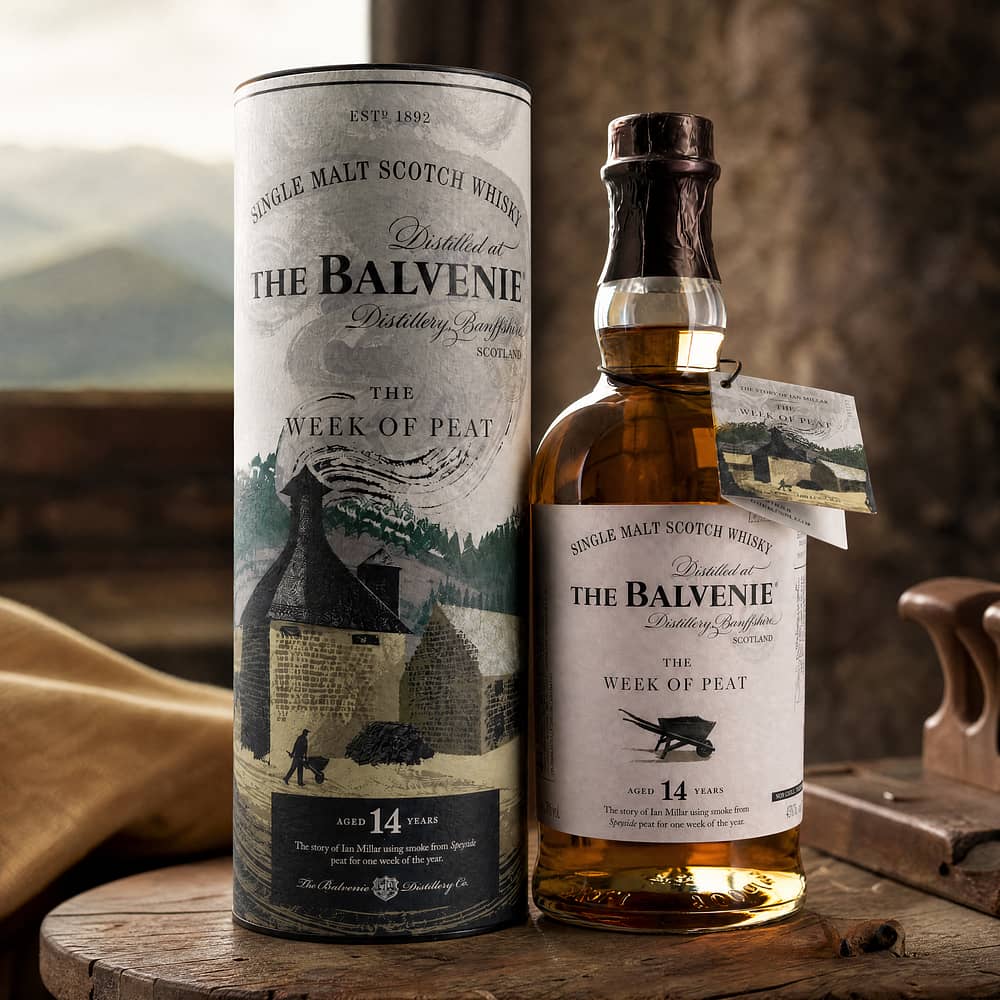 Balvenie 14 Jahre The Week of Peat 0,70 Liter/ 48.3% vol Produktbild