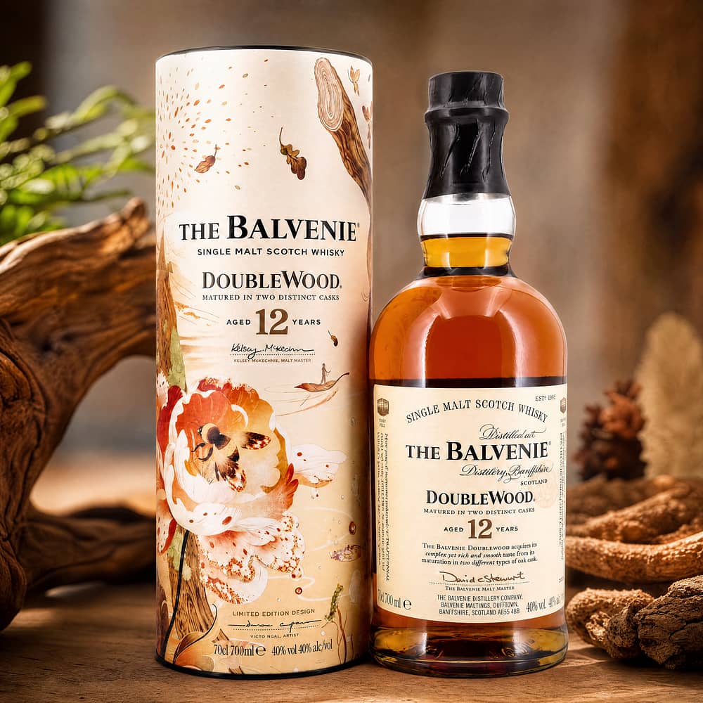 Balvenie Balvenie 12 y.o. Double Wood Victo Ngai 0,70 Liter/ 40.0% vol Produktbild