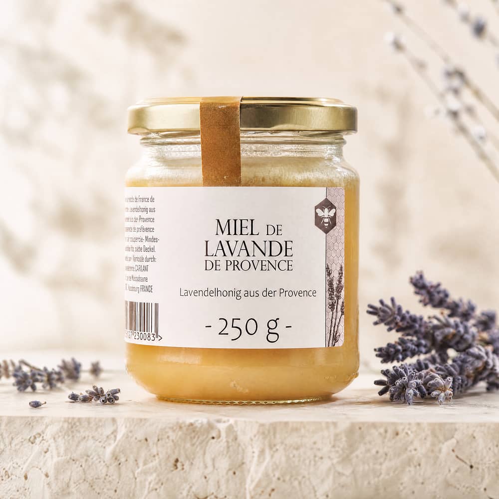 Beauharnais-CARLANT Miel de Lavande de Provence Lavendelhonig aus der Provence 250 Gramm Produktbild