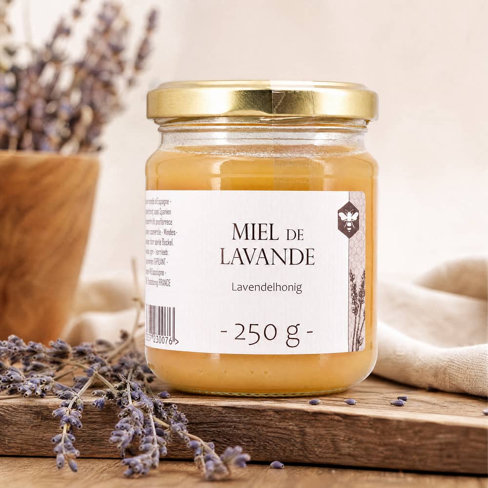 Beauharnais-CARLANT Miel de Lavande Lavendelhonig (cremig) 250 Gramm Produktbild
