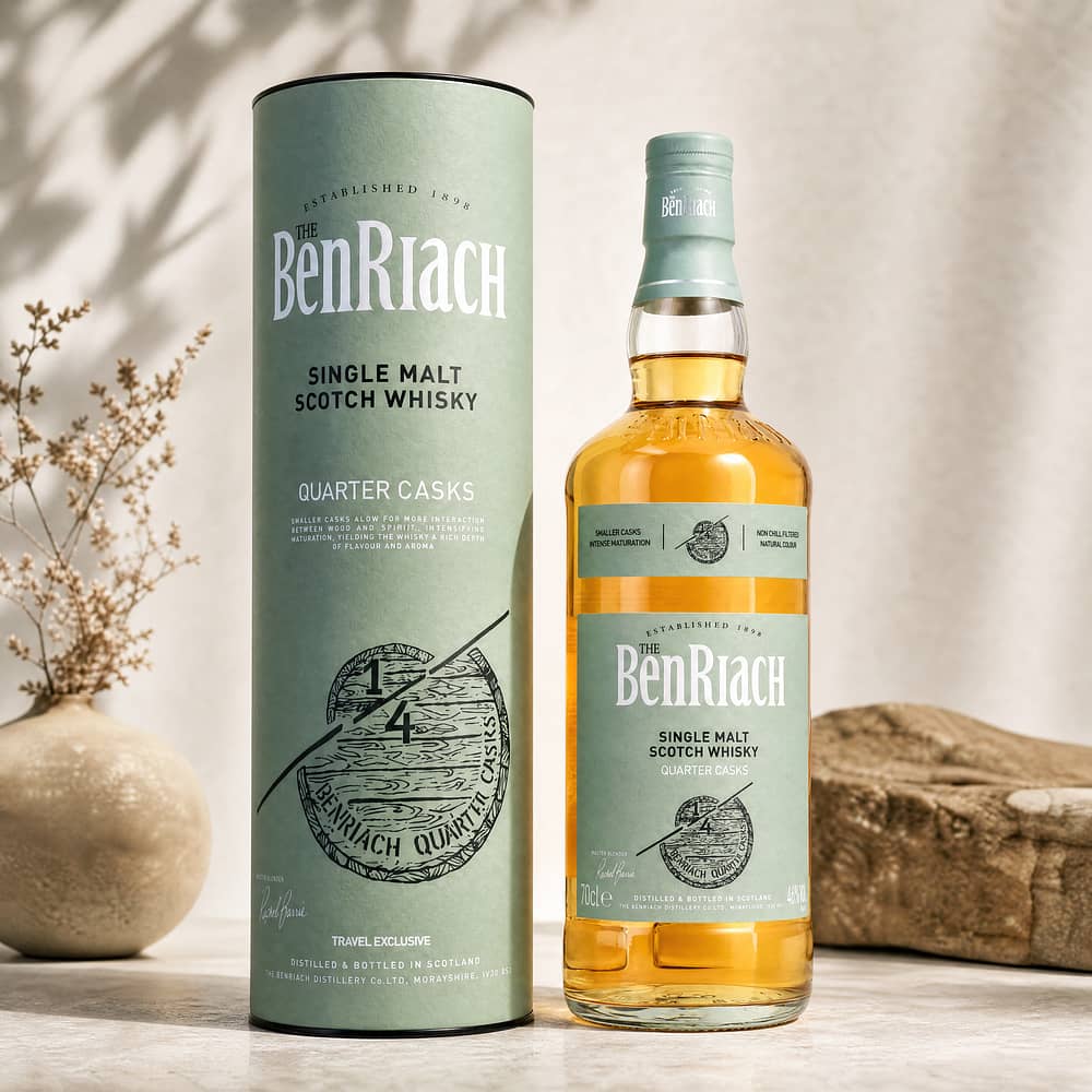 Benriach Quarter Cask Classic 0,70 Liter/ 46.0% vol Produktbild