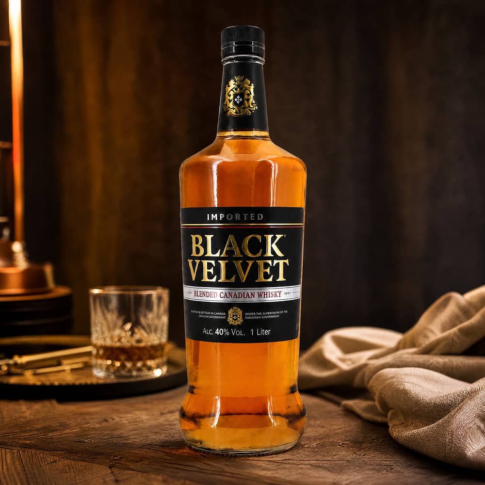 Black Velvet Canadian Whisky Literflasche 1 Liter/ 40.0% vol Produktbild