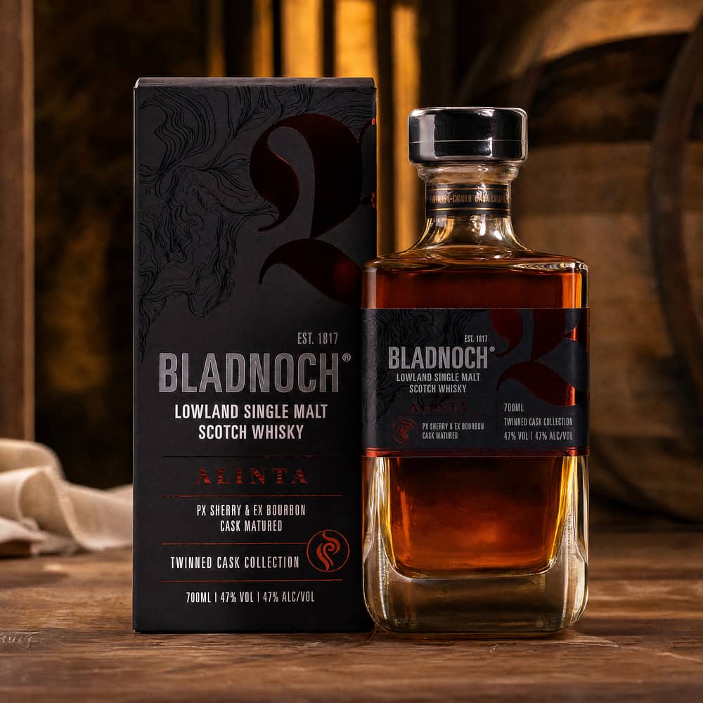 Bladnoch Alinta peated Release PX Sherry & Bourbon 0,70 Liter/ 47.0% vol Produktbild