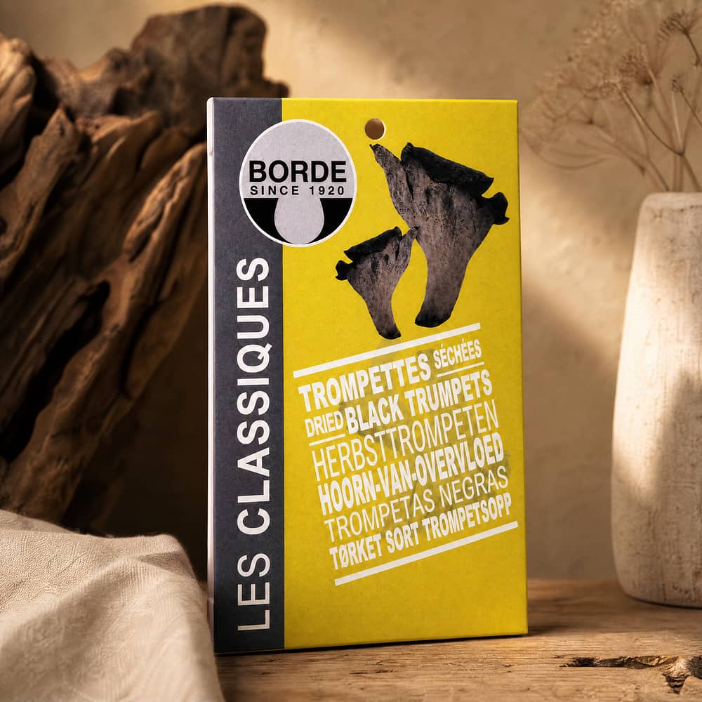 Borde Herbsttrompeten getrocknet 20 Gramm Produktbild