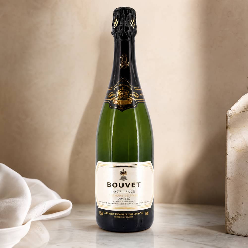Bouvet Crémant De Loire Cuvée DEMI SEC 0,750 Liter/ 12.5% vol Produktbild