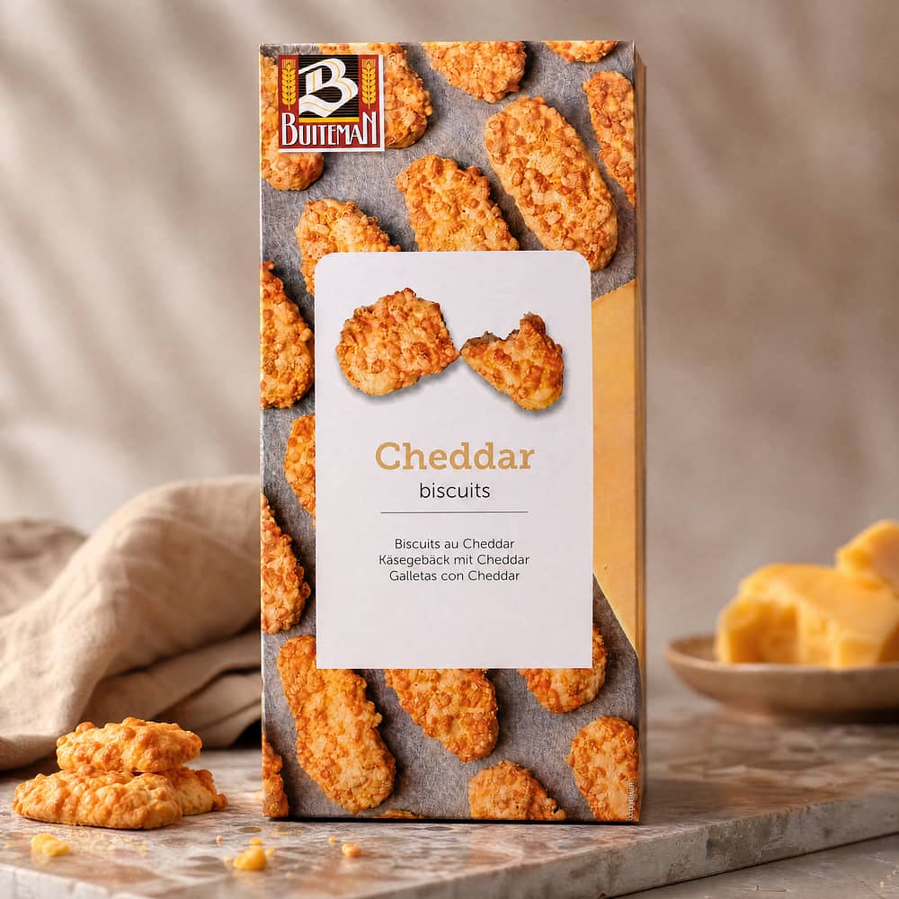 Buiteman Cheddar Käsegebäck 75 Gramm Produktbild