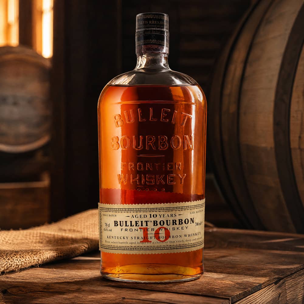 Bulleit Frontier Bourbon Whiskey 10 Jahre 0,70 Liter/ 45.6% vol Produktbild