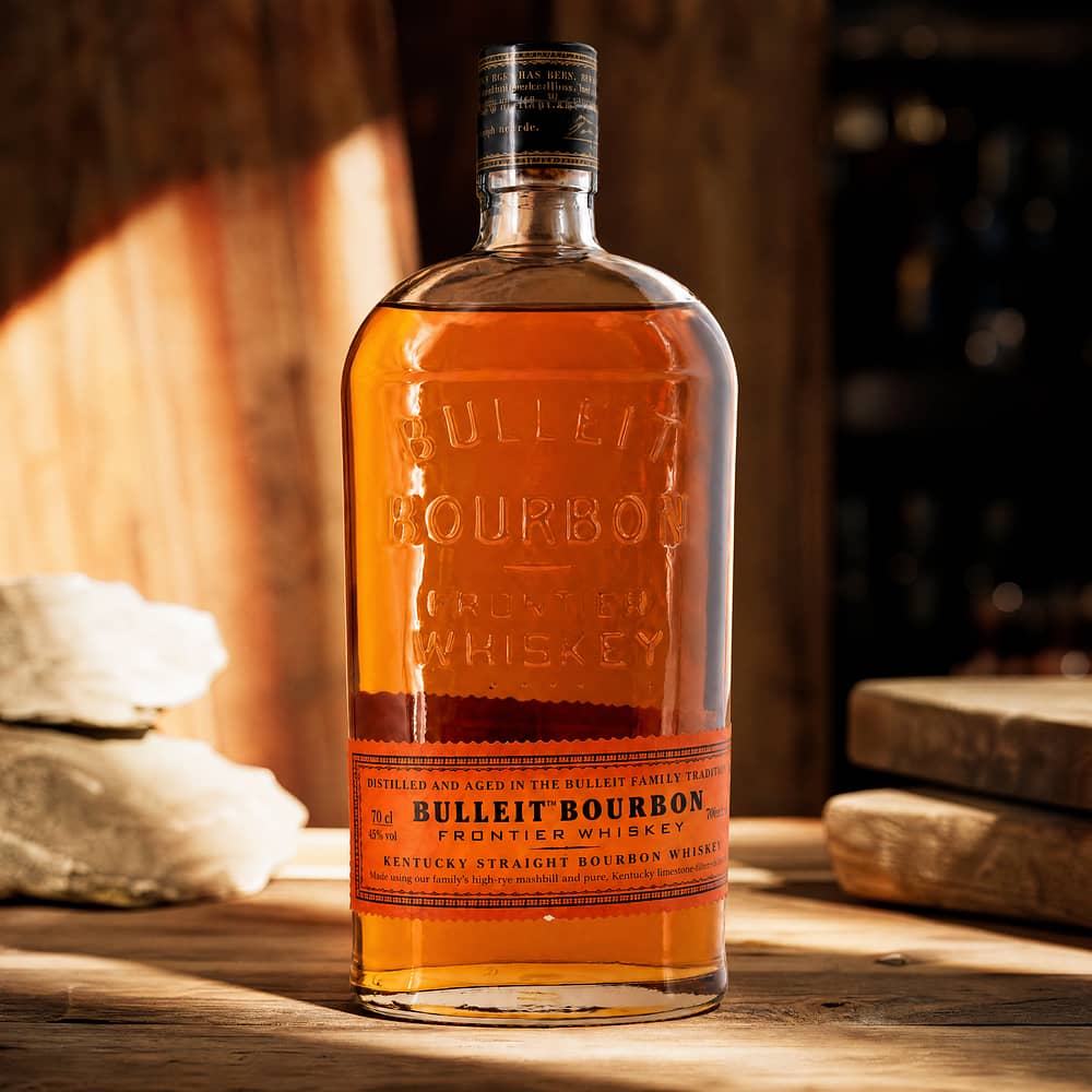 Bulleit Frontier Bourbon Whiskey 0,70 Liter/ 45.0% vol Produktbild