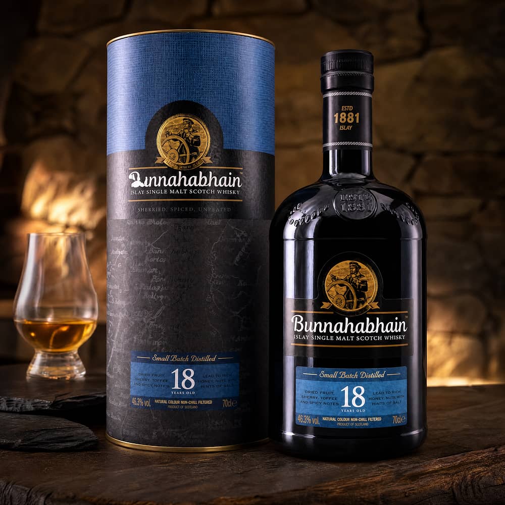 Bunnahabhain 18 Jahre 0,70 Liter/ 46.3% vol Produktbild