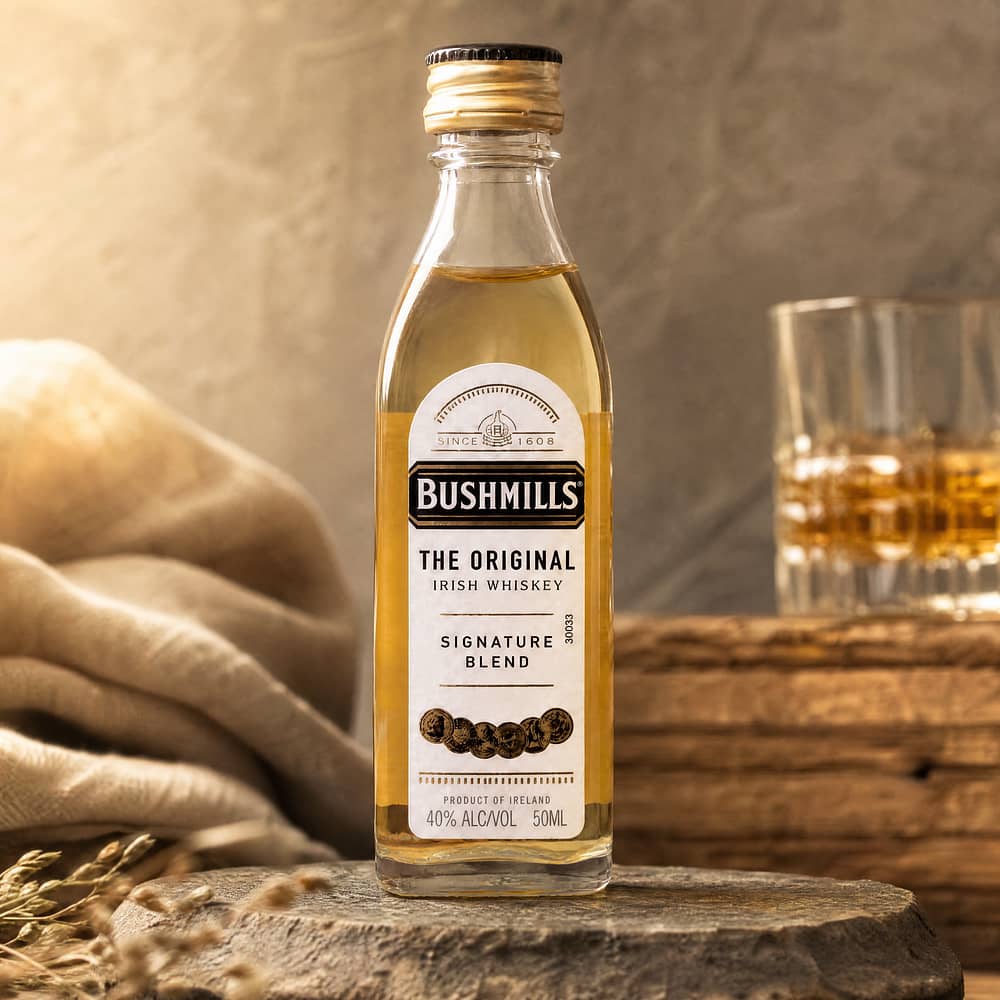 Bushmills 1608 Triple Distilled Miniatur 0,050 Liter/ 40.0% vol Produktbild