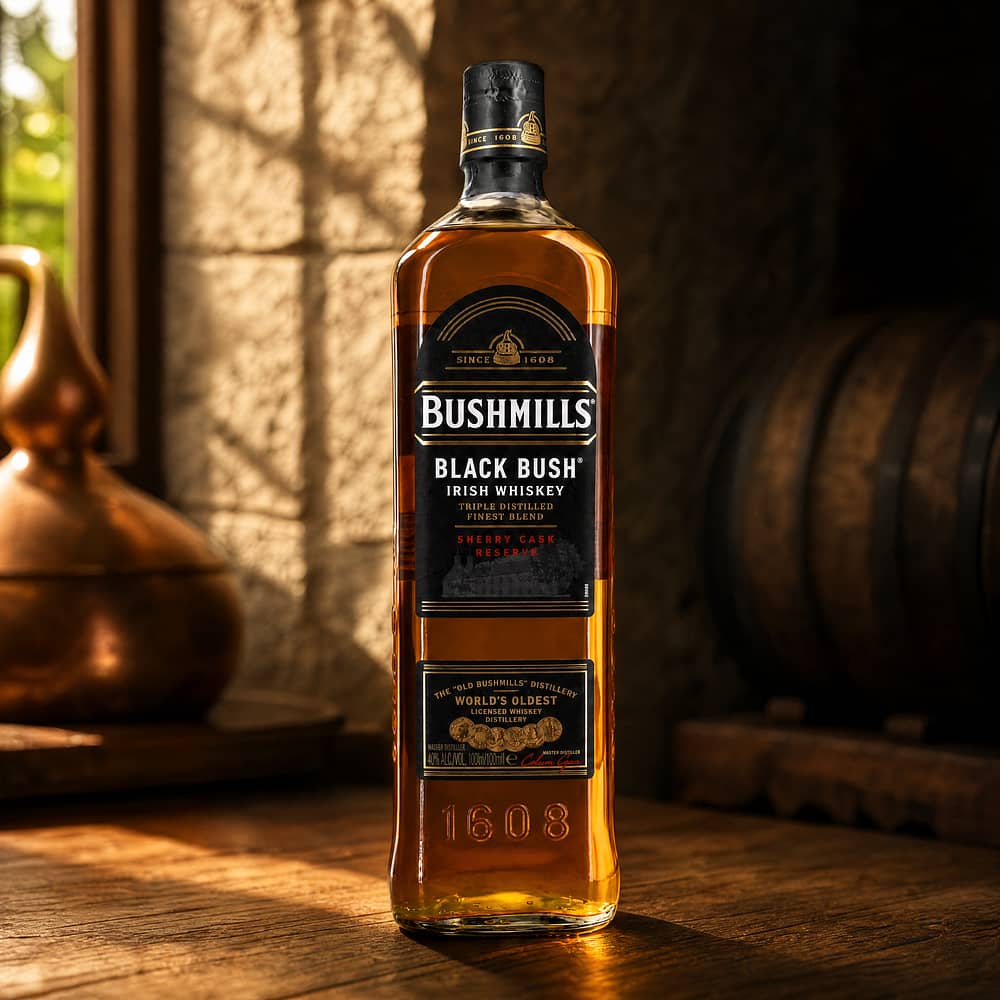 Bushmills Black Bush Sherry Cask Reserve Literflasche 1 Liter/ 40.0% vol Produktbild