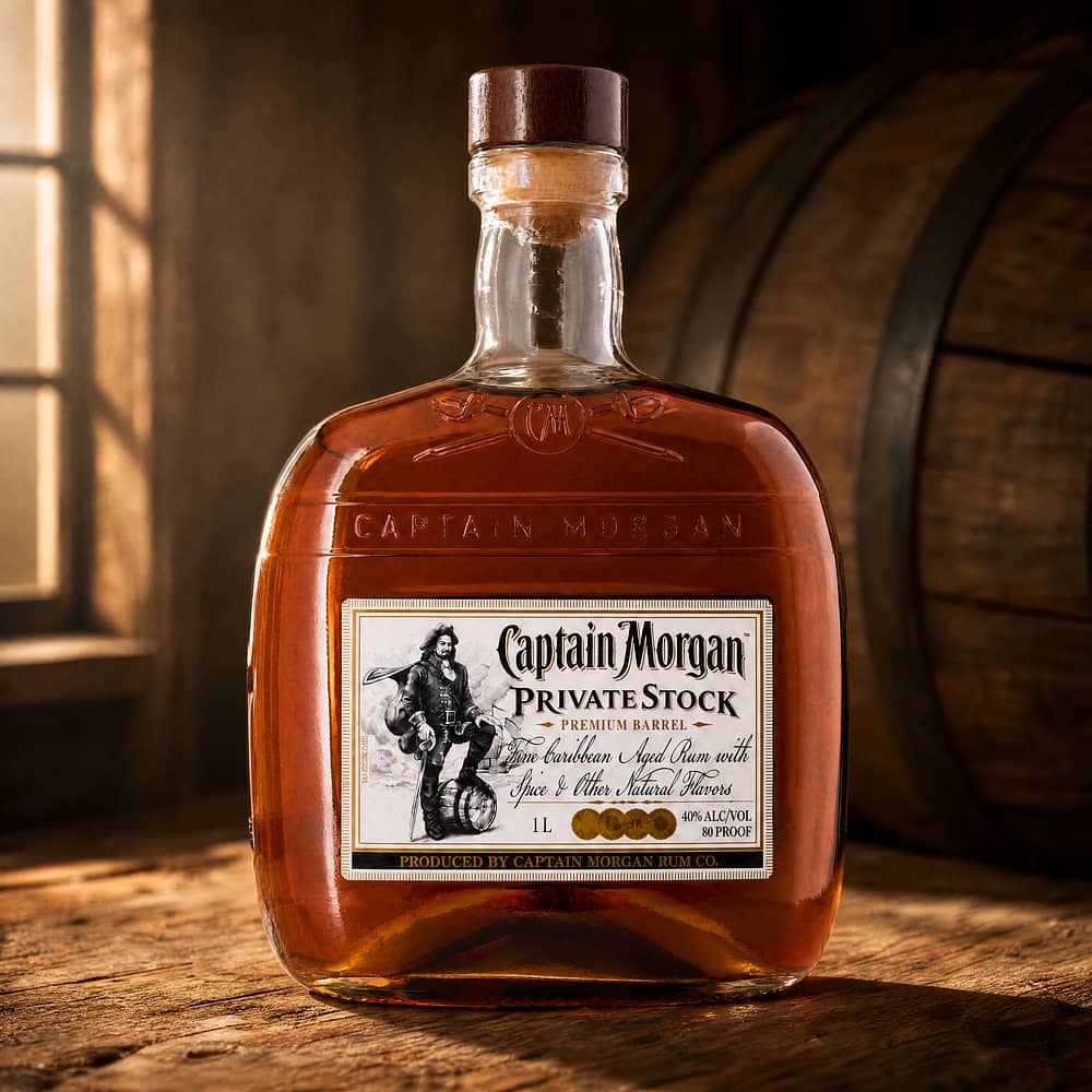Captain Morgan Private Stock Literflasche 1 Liter/ 40.0% vol Produktbild