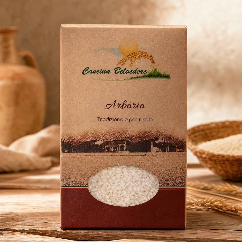 Cascina Belvedere Arboria Reis Langkornreis 500 Gramm Produktbild