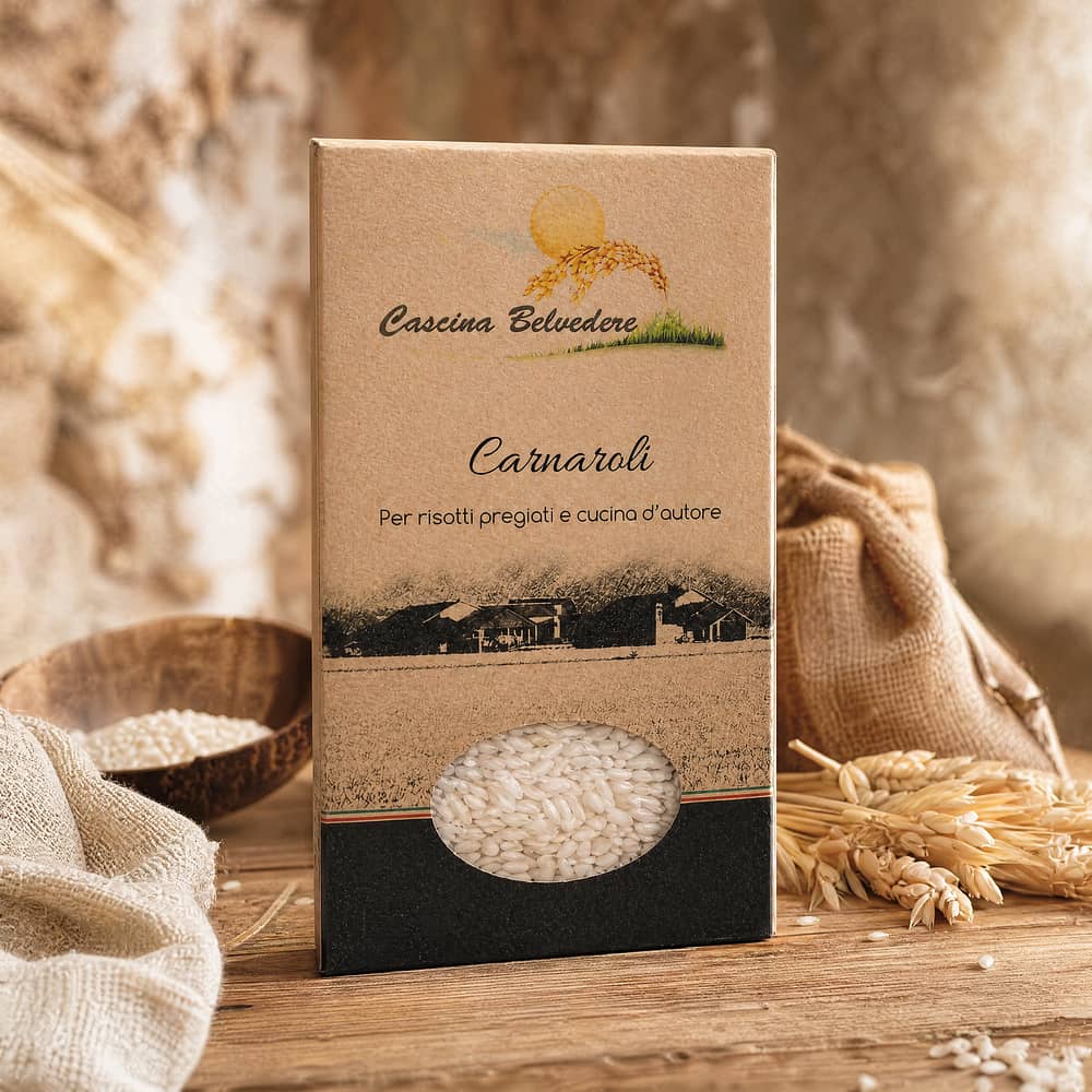 Cascina Belvedere Carnaroli Reis Langkornreis 500 Gramm Produktbild