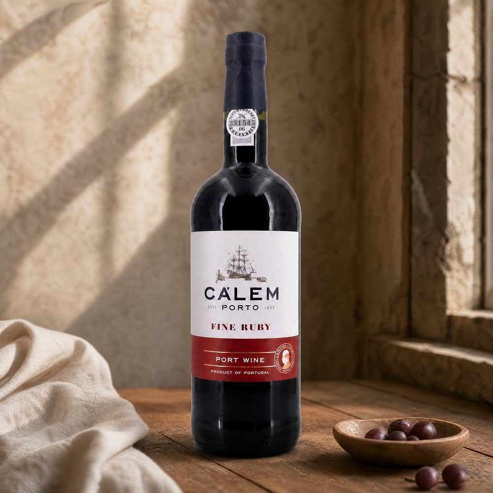 Cálem Fine Ruby Porto 0,750 Liter/ 19.5% vol Produktbild