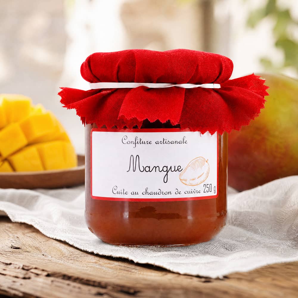 Confiture artisanale Mangue Mango Konfitüre 250 Gramm Produktbild