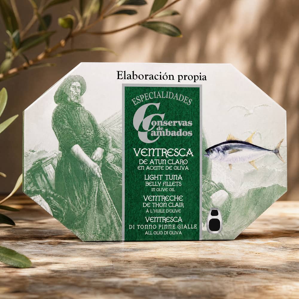 Conservas De Cambados Thunfisch Ventresca in Olivenöl 111g 72 Gramm Abtropfgewicht Produktbild