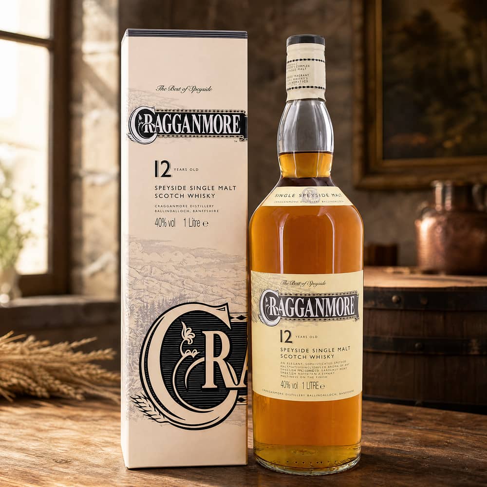 Cragganmore 12 Jahre Literflasche 1 Liter/ 40.0% vol Produktbild