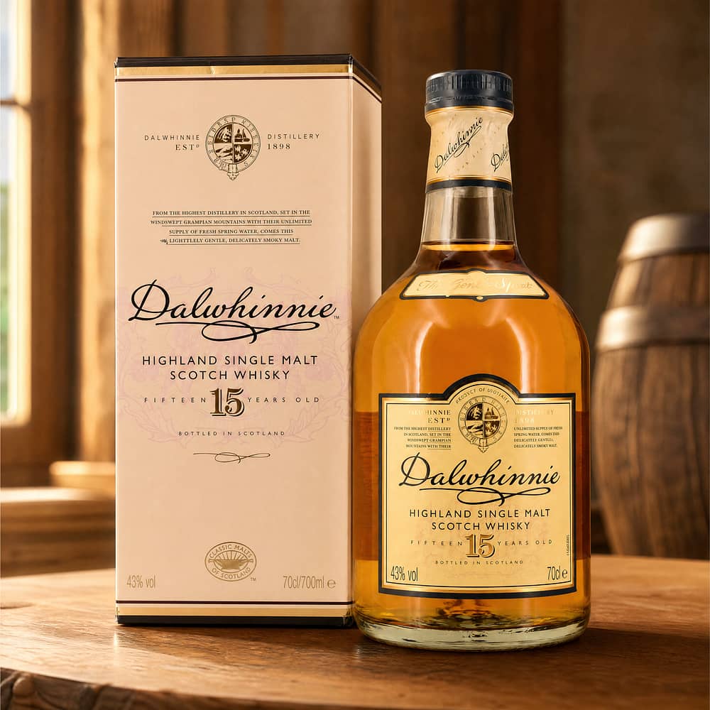Dalwhinnie 15 Jahre 0,70 Liter/ 43.0% vol Produktbild