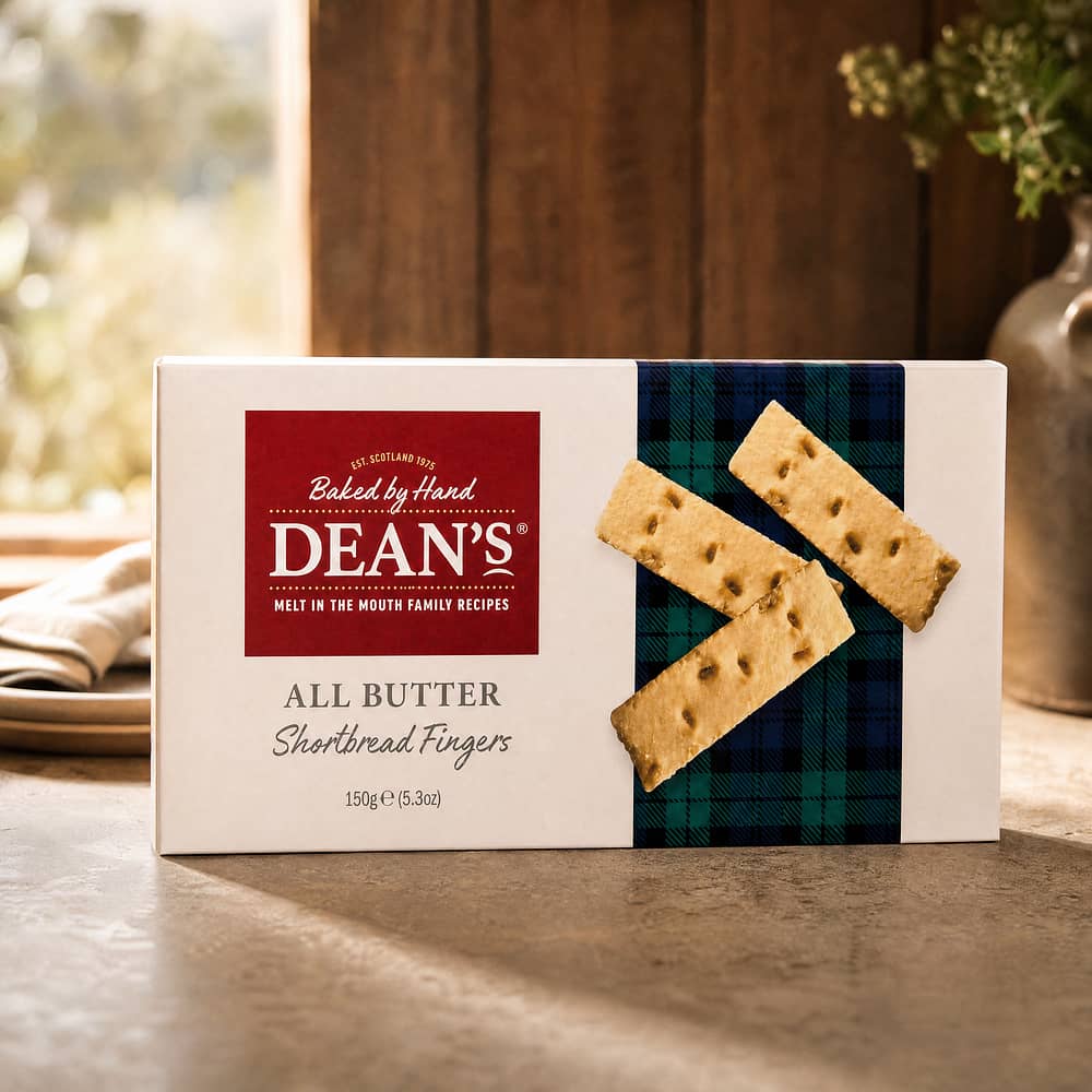 DEAN's All Butter Shortbread Fingers 150 Gramm Produktbild