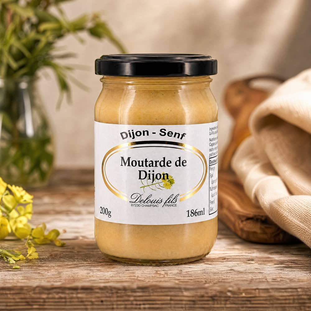 Delouis Fils Dijon Senf 200 Gramm Produktbild