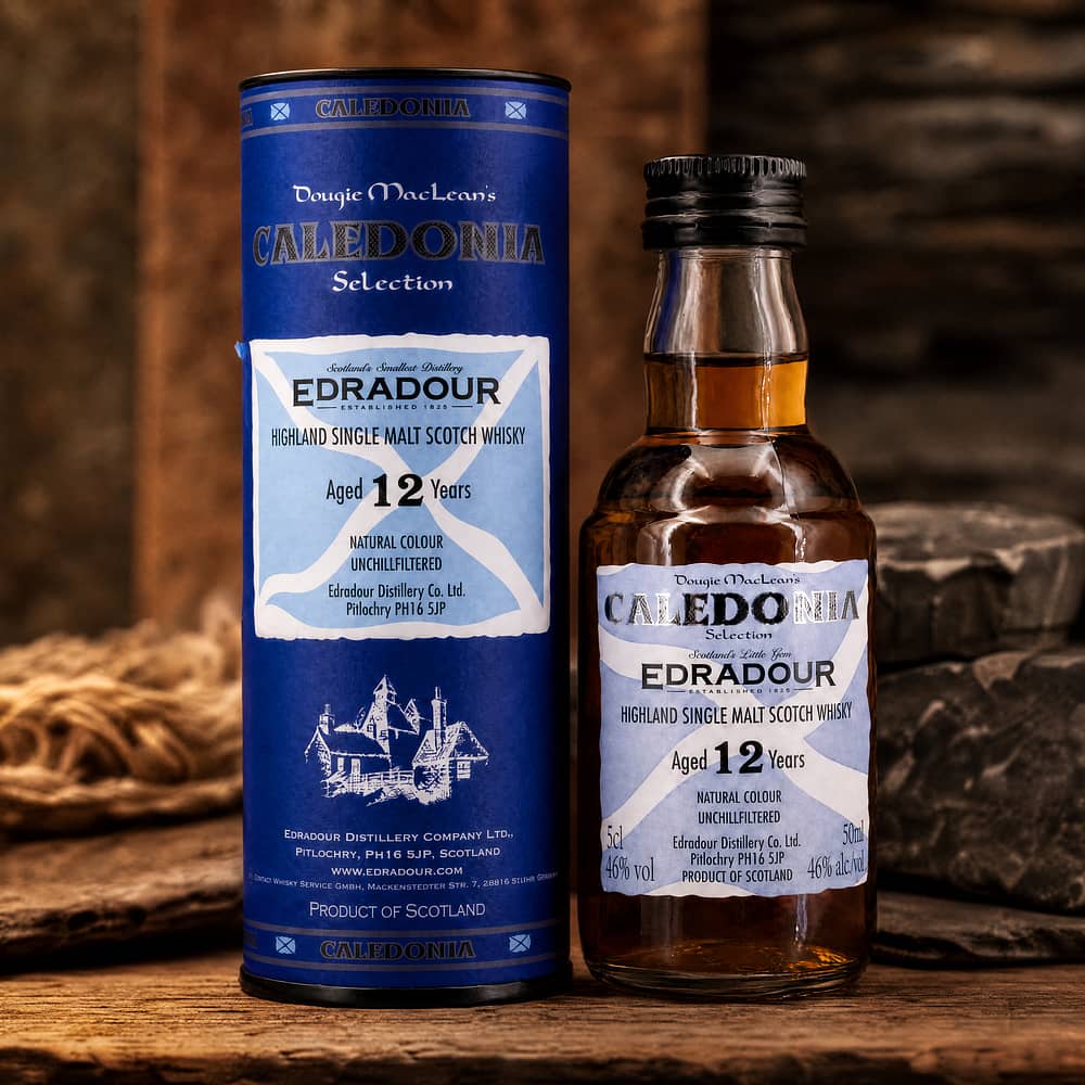 Edradour 12 Jahre Caledonia Selection Miniatur 0,050 Liter/ 46.0% vol Produktbild