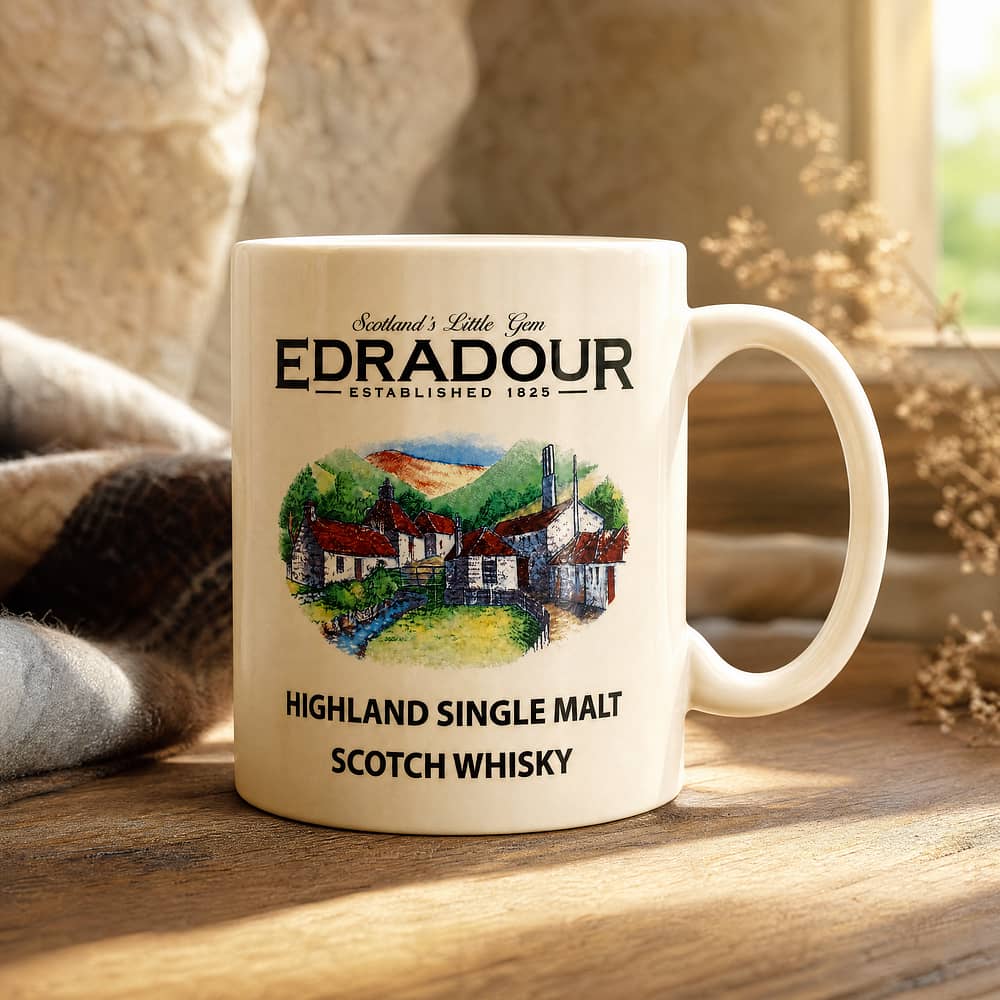 Edradour Keramik-Tasse Höhe ca. 95mm, Durchmesser ca. 80mm 1 Stück Produktbild