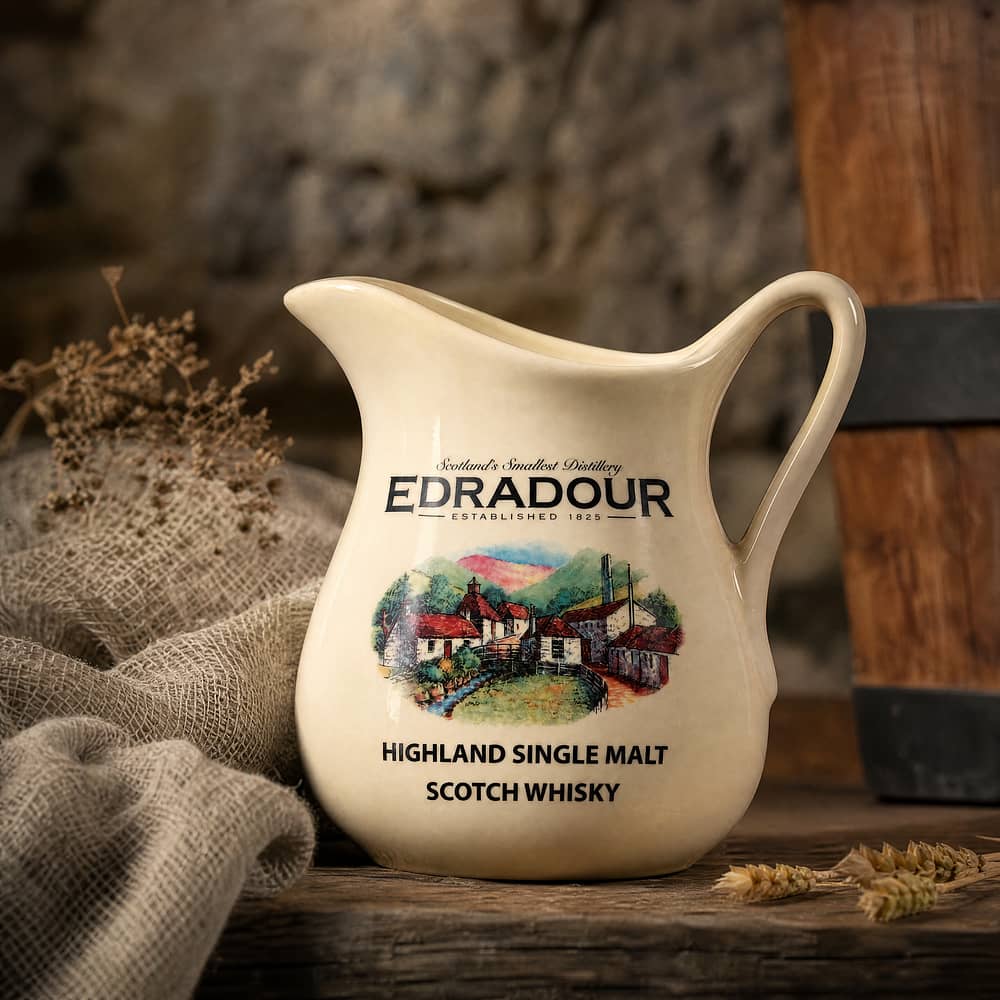 Edradour Keramik-Wasserkrug groß ca. 300ml 1 Stück Produktbild